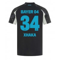 Dres Bayer Leverkusen Granit Xhaka #34 Tretina 2024-25 Krátky Rukáv